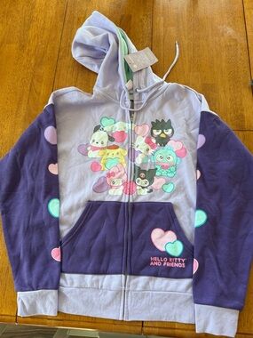 Hot Topic Hello Kitty & Friends Girls' Zip Hoodie